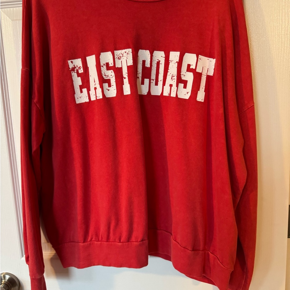 Red East Coast Sweatshirt